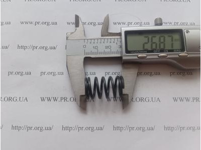 Пружина сжатия 1,8 х 16,4 х 26,5 (Артикул: G1236)