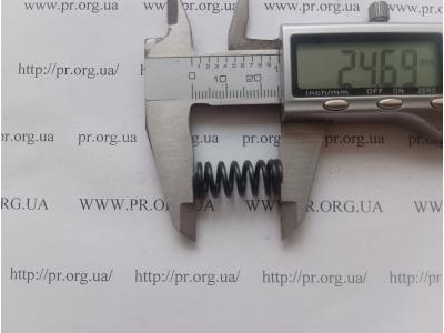 Пружина сжатия 1,6 х 10,8 х 24,5 (Артикул: G1237)