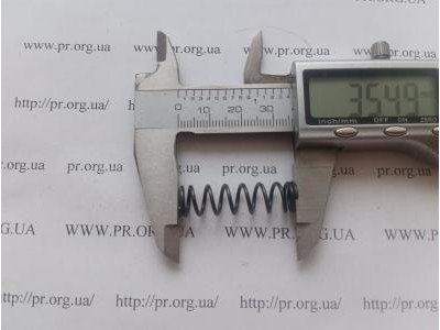 Пружина сжатия 1,2 х 9,8 х 35,5 (Артикул: G1239)