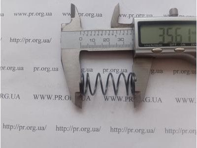 Пружина стиснення 1,2 х 15,2 х 35,5 (Артикул: G1240)