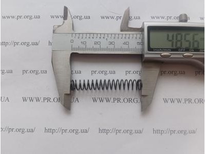 Пружина сжатия 0,8 х 7,7 х 48,5 (Артикул: G1245)
