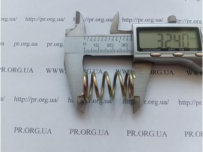 Пружина сжатия 2 х 19,2 х 32 (Артикул: G1251)