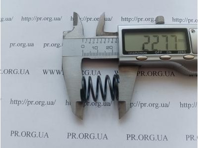 Пружина сжатия 1,5 х 16,3 х 22,7 (Артикул: G1256)