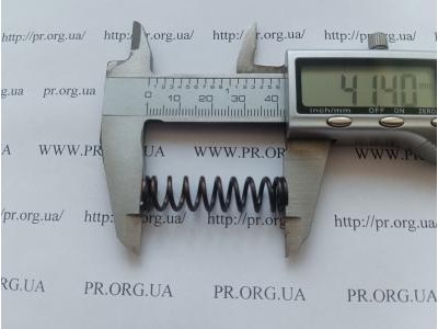 Пружина стиснення 1,4 х 10,5 х 41 (Артикул: G1260)