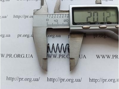 Пружина сжатия 0,8 х 8,7 х 20 (Артикул: G1273)