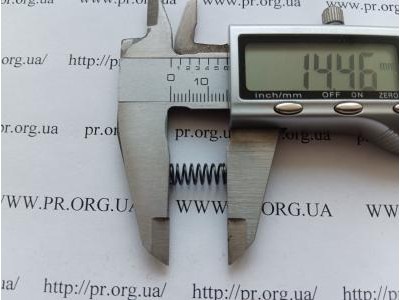 Пружина сжатия 0,6 х 5,7 х 14,5 (Артикул: G1277)