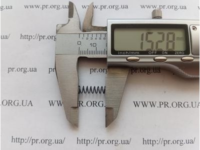 Пружина сжатия 0,5 х 4,5 х 15 (Артикул: G1286)