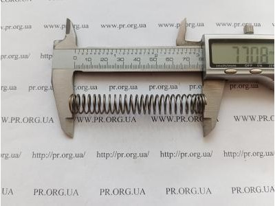 Пружина стиснення 1 х 11,8 х 77 (Артикул: G1290)