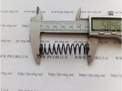 Пружина сжатия 1,4 х 13,6 х 58,5 (Артикул: G1295)