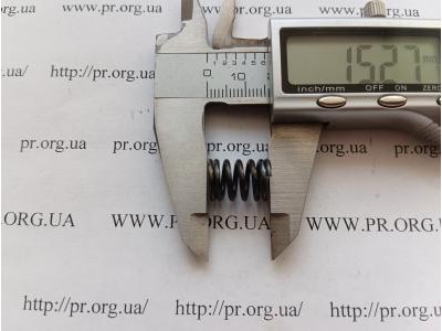 Пружина стиснення 1,4 х 10,6 х 15 (Артикул: G1297)