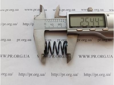 Пружина сжатия 1,6 х 16,4 х 25 (Артикул: G1298)