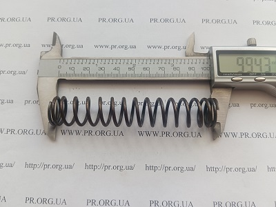 Пружина сжатия 2 х 18,5 х 99,5 (Артикул: G1302)
