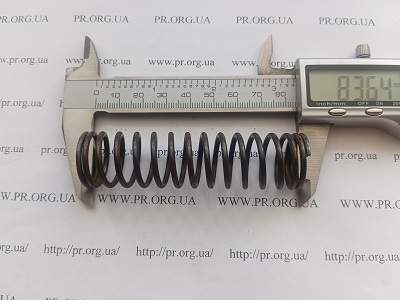 Пружина сжатия 2,2 х 22 х 83,5 (Артикул: G1304)