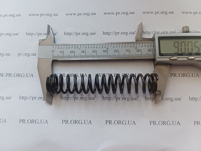 Пружина стиснення 2,2 х 17,3 х 90 (Артикул: G1315)
