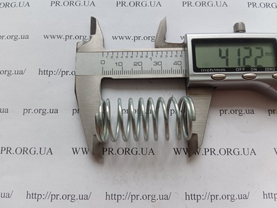 Пружина сжатия 1,6 х 20,2 х 41 (Артикул: G1324)