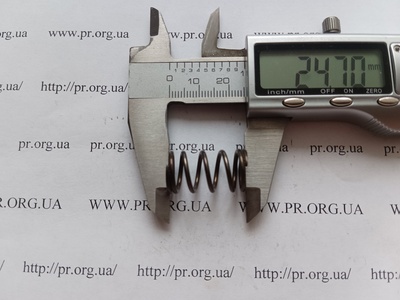 Пружина сжатия 1,5 х 13,8 х 24,5 (Артикул: G1328)