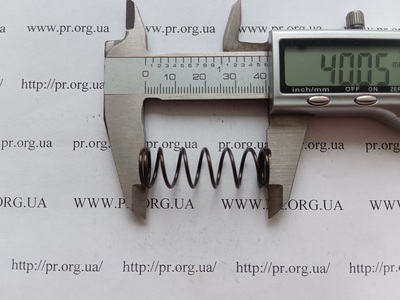 Пружина стиснення 1,2 х 13,2 х 40 (Артикул: G1334)