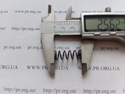 Пружина сжатия 1,2 х 9,4 х 25,5 (Артикул: G1336)
