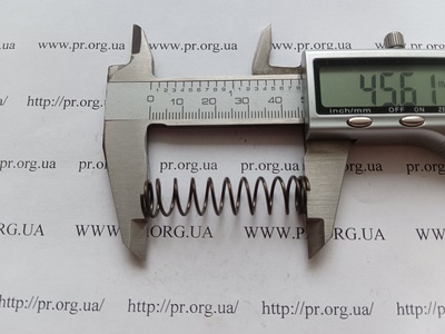 Пружина сжатия 1 х 11 х 45,5 (Артикул: G1340)