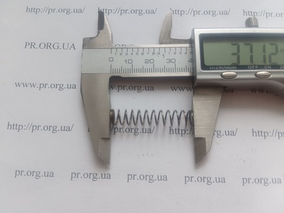 Пружина сжатия 0,7 х 7,2 х 37 (Артикул: G1351)