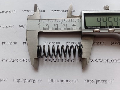 Пружина сжатия 1,6 х 13 х 44,5 (Артикул: G1401)