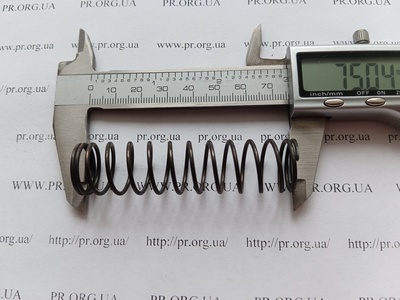 Пружина сжатия 1,5 х 18,8 х 75 (Артикул: G1409)
