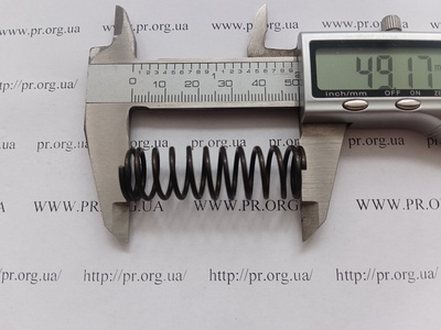 Пружина сжатия 1,5 х 15,4 х 49 (Артикул: G1411)