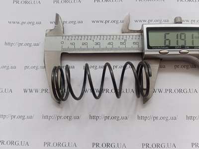 Пружина сжатия 2 х 25,8 х 62 (Артикул: G1419)