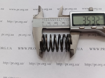 Пружина сжатия 2 х 22,4 х 35 (Артикул: G1420)