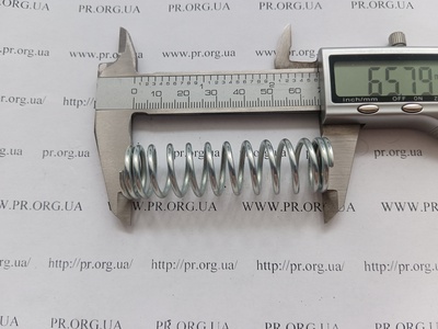 Пружина стиснення 2 х 18,4 х 65,5 (Артикул: G1427)