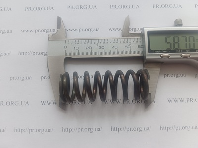 Пружина стиснення 3 х 22 х 58,5 (Артикул: G1441)