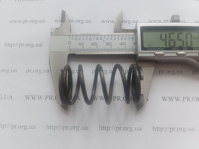 Пружина сжатия 2,5 х 26 х 46,5 (Артикул: G1445)