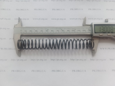 Пружина стиснення 2 х 18 х 130 (Артикул: G1449)