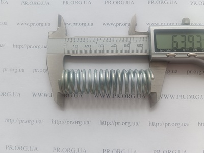 Пружина сжатия 2 х 18 х 64 (Артикул: G1456)