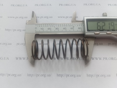 Пружина сжатия 1,8 х 23,8 х 62 (Артикул: G1458)