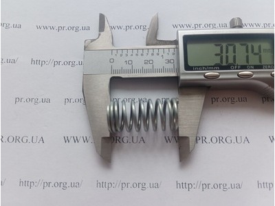 Пружина сжатия 1,5 х 14,8 х 30,5 (Артикул: G1464)