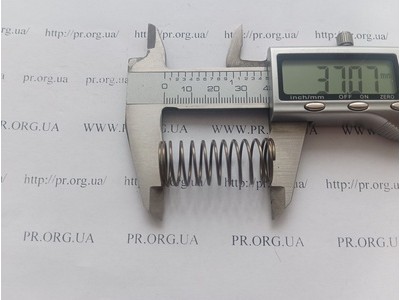 Пружина стиснення 1 х 15,5 х 37 (Артикул: G1487)