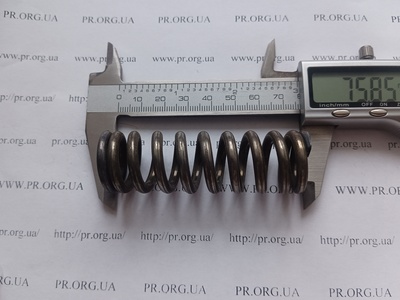 Пружина сжатия 4 х 24,2 х 76 (Артикул: G1504)