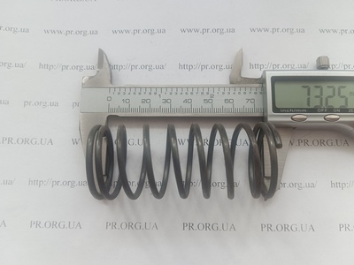 Пружина сжатия 2,5 х 32,5 х 73 (Артикул: G1514)