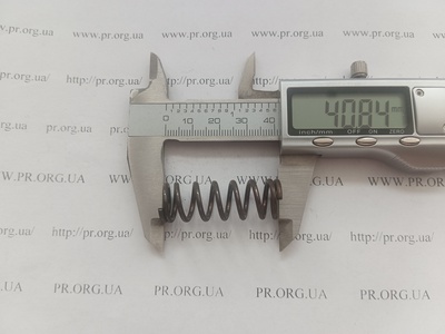 Пружина сжатия 1,8 х 14,2 х 40,5 (Артикул: G1519)