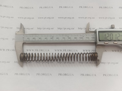 Пружина стиснення 1,6 х 14 х 120 (Артикул: G1520)