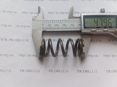 Пружина сжатия 3 х 22,5 х 48 (Артикул: G1522)