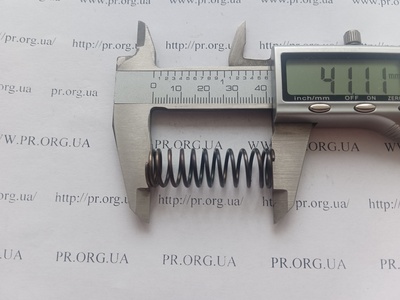 Пружина сжатия 1,3 х 13,4 х 41 (Артикул: G1528)