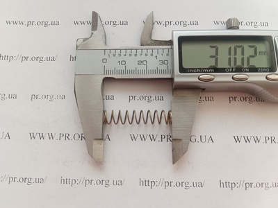 Пружина сжатия 0,6 х 6,8 х 31 (Артикул: G1544)