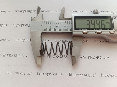 Пружина сжатия 1,2 х 15 х 34 (Артикул: G1554)