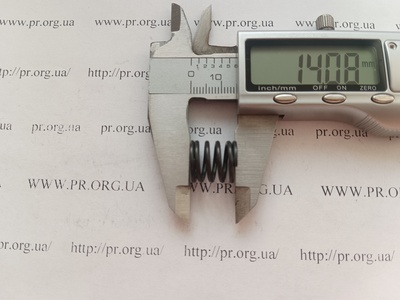 Пружина сжатия 1,5 х 13,2 х 14 (Артикул: G1557)