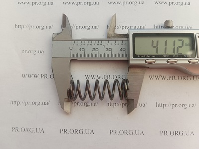 Пружина сжатия 1,8 х 15 х 41 (Артикул: G1562)