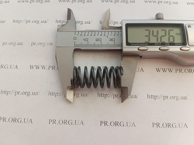 Пружина сжатия 2 х 15,8 х 34 (Артикул: G1570)