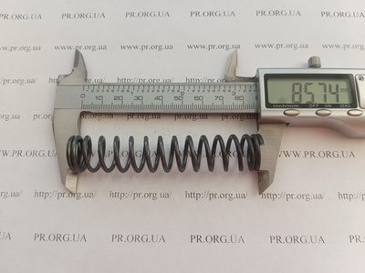 Пружина сжатия 2 х 17,2 х 85,5 (Артикул: G1572)