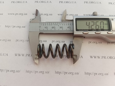 Пружина стиснення 2,5 х 17,8 х 42,5 (Артикул: G1576)